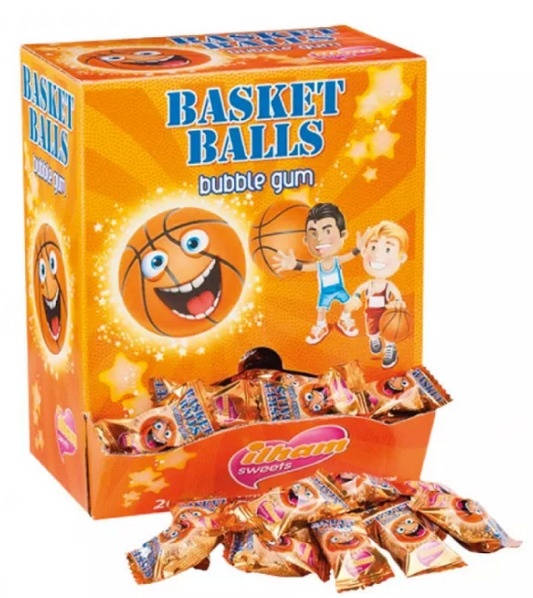 Bubble Gum Basket Balls (à l'unité)